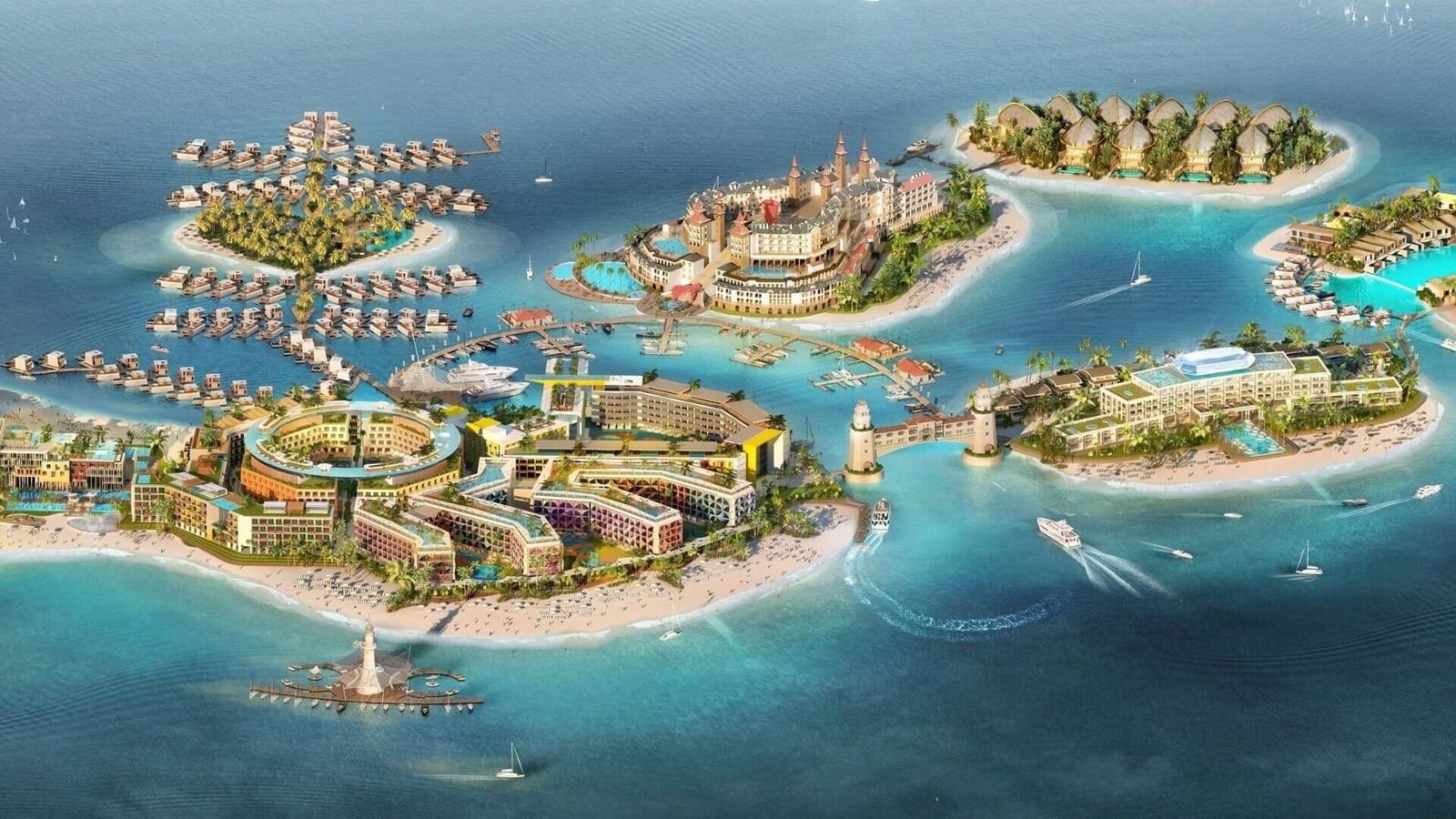 WORLD ISLANDS YACHT TRIP